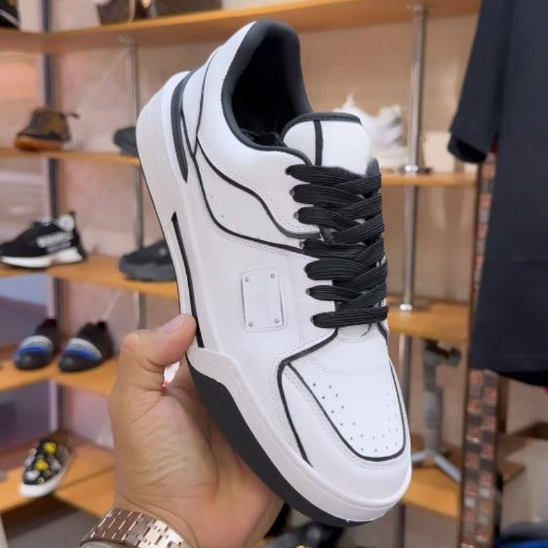 Men's Classic Casual Fashion White Board Shoes