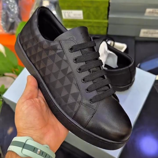 Men's Black Casual Sport Board Shoes