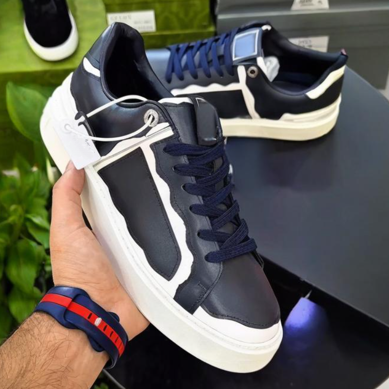 Men's Leather Casual Board Shoes