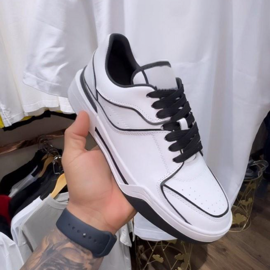 Men's Classic Casual Fashion White Board Shoes