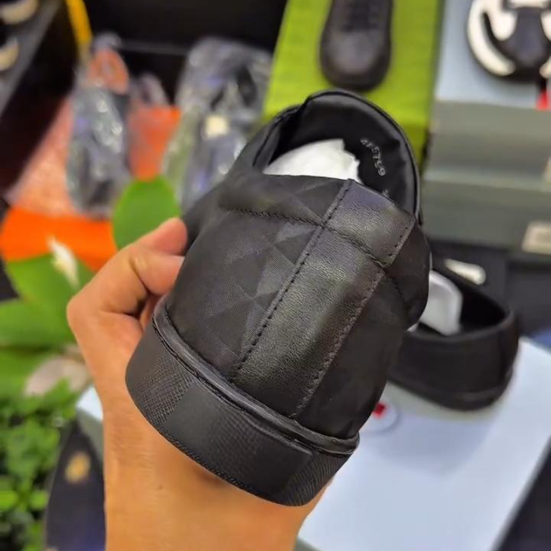 Men's Black Casual Sport Board Shoes